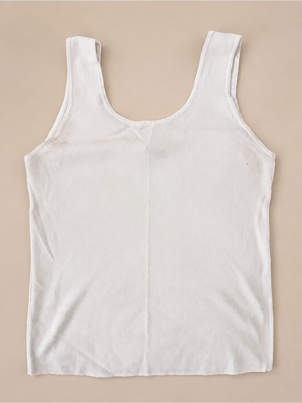 Primark Men’s Cream Crewneck Ribbed Sweater